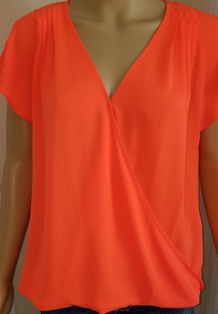 Banana republic orange top